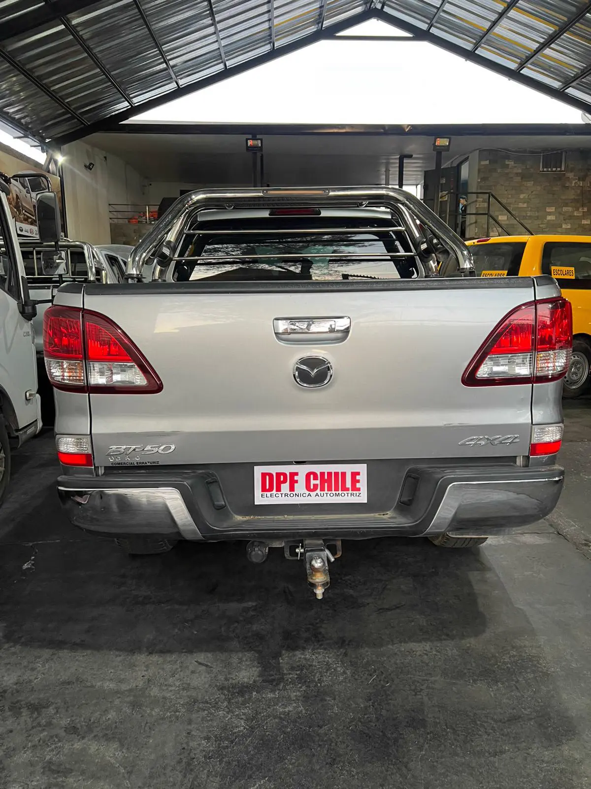 Inspección de circuito DPF y regeneración computarizada para Mazda BT-50.