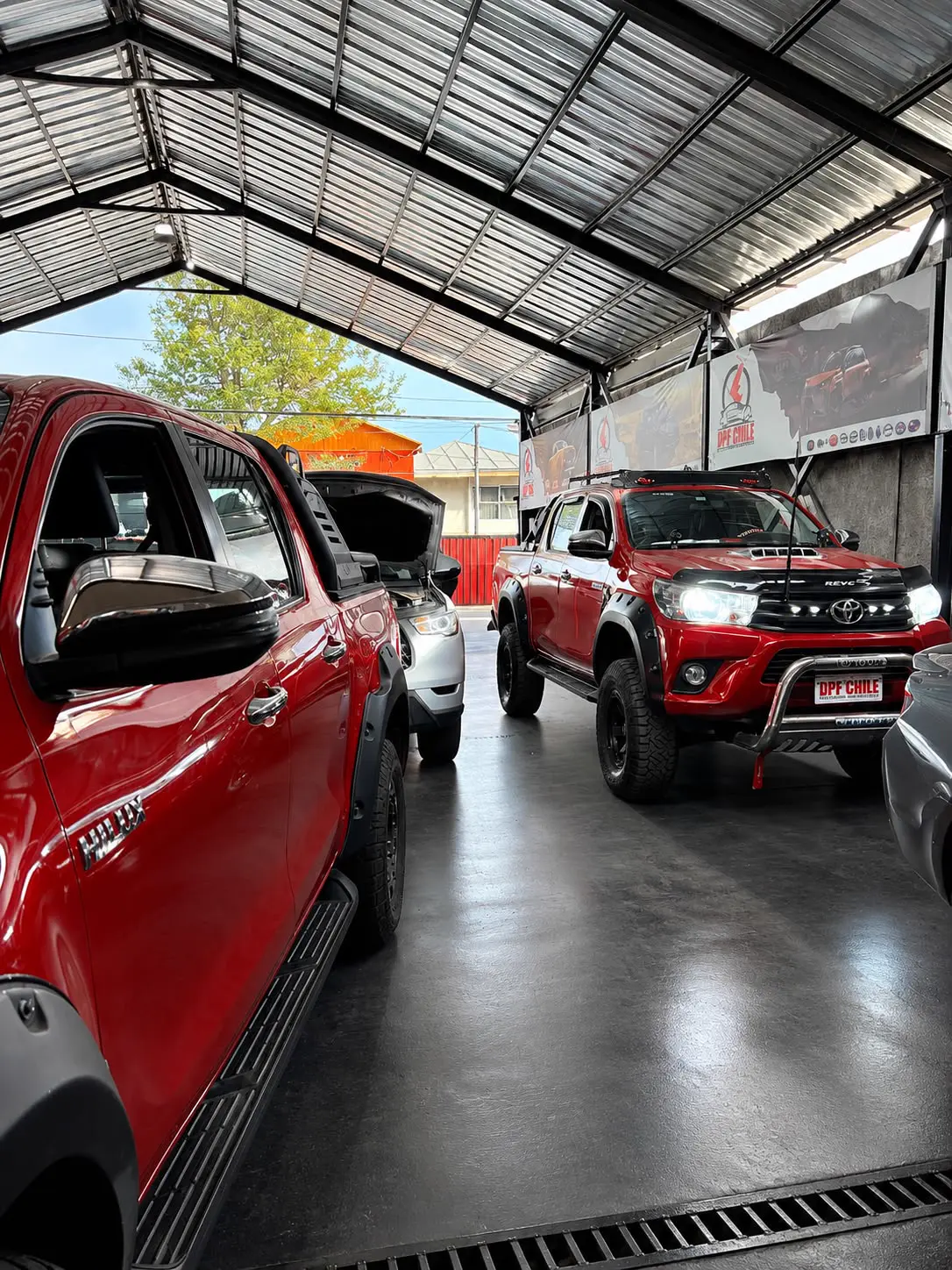 Diagnóstico motor Toyota Hilux en Santiago